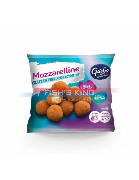 Mozzarelline Prefritte Senza Glutine E Senza Lattosio Surgelate Confezione Da 200 Gr