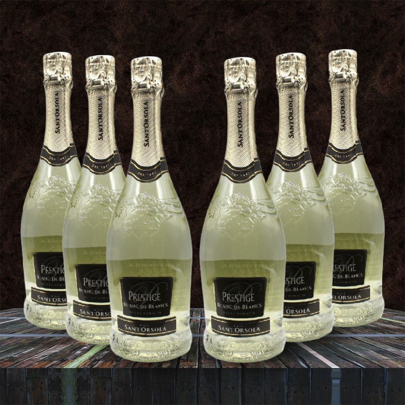 OFFERTA KING Sant'Orsola 6 Bottiglie Blanc De Blanc 750 ML