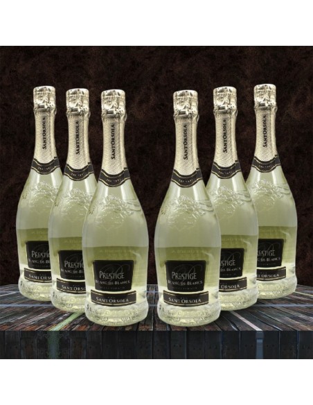 OFFERTA KING Sant'Orsola 6 Bottiglie Blanc De Blanc 750 ML