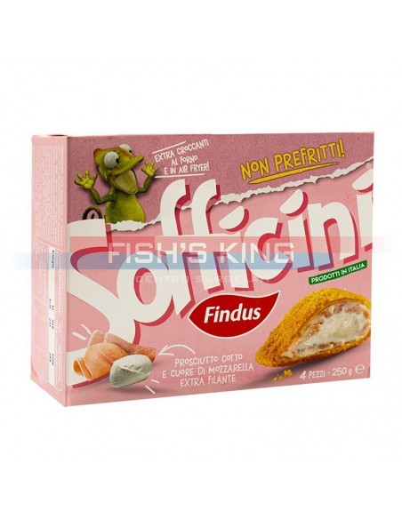Sofficini Prosciutto Cotto Surgelati Confezione 250 Gr Con 4 Pezzi