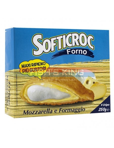 Softicroc Formaggio Pronto Forno Surgelati Confezione Da 250 Gr Con 4 Pezzi