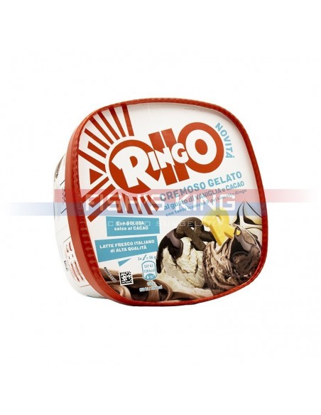 Gelato Ringo Barilla Vaniglia E Cacao Confezione Da 445 Gr