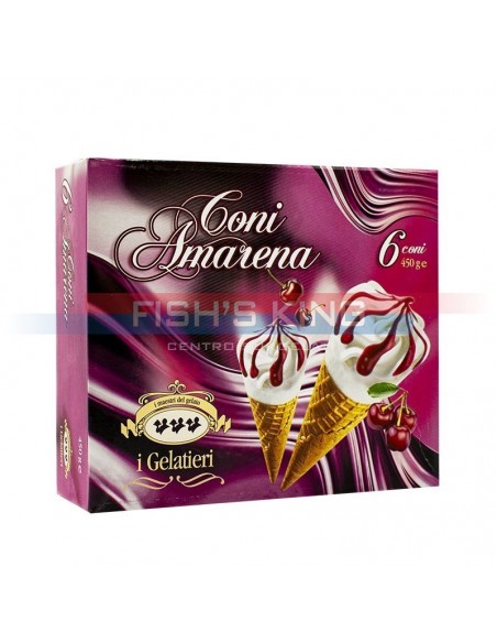 Gelato Cono Amarena Confezione Da 450 Gr