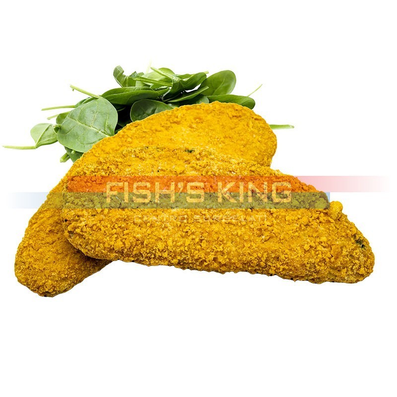 Cotoletta Di Pollo e Spinaci Surgelata Al Kg