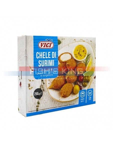 Chele Di Granchio Panate Surgelate Confezione Da 250 Gr