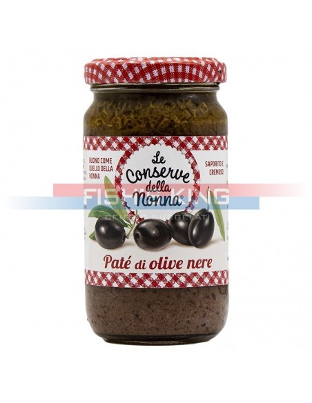 Patè Olive Nere Confezione Da 190 Gr