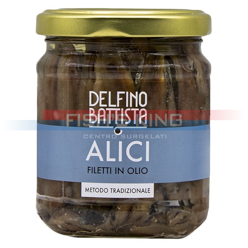 Filetti Di Alici Di Cetara Confezione Da 180 Gr