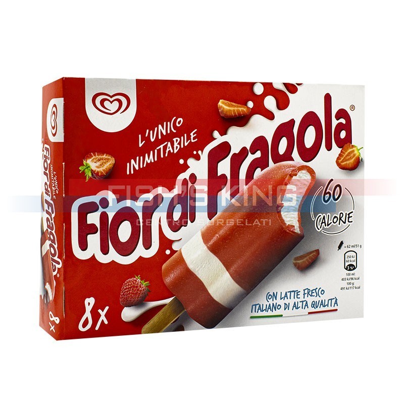 Fior Di Fragola Confezione Da 408 Gr Con 8 Pezzi