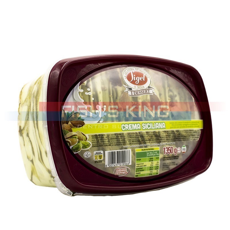 Gelato Crema Siciliana Confezione Da 1,350 Kg