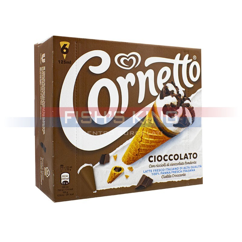 Cornetto Cioccolato Confezione Da 450 Gr Con 6 Pezzi