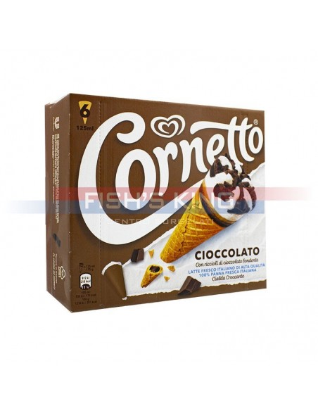 Cornetto Cioccolato Confezione Da 450 Gr Con 6 Pezzi