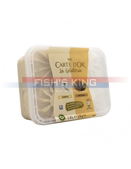 Carte D'Or Gelateria Vaniglia e Nocciola Confezione Da 1 Kg