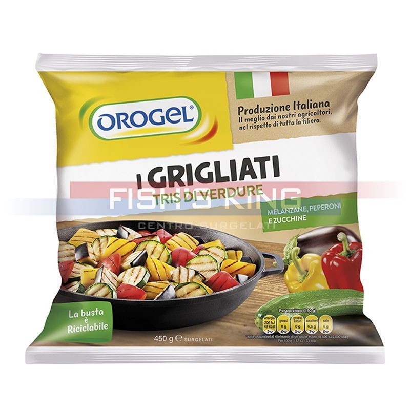 Tris Grigliato Surgelato Confezione Da 450 Gr