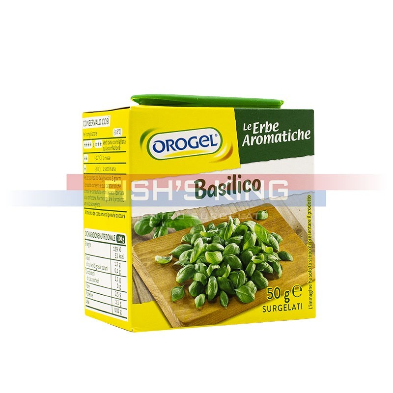 Basilico Surgelato Confezione Da 50 Gr