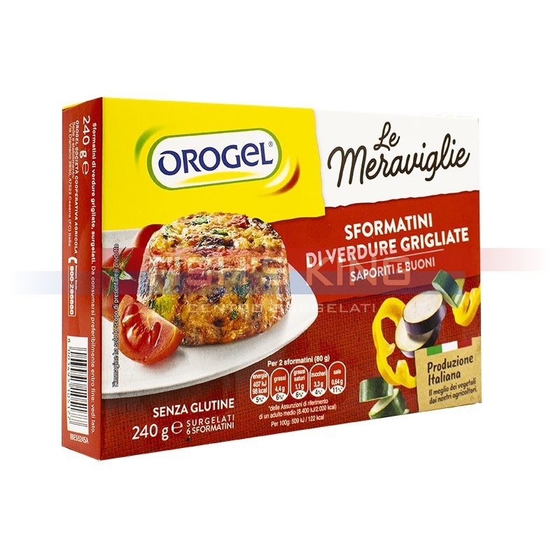 Sformatino Di Verdure Grigliate Surgelato Confezione Da...