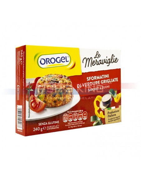 Sformatino Di Verdure Grigliate Surgelato Confezione Da 240 Gr