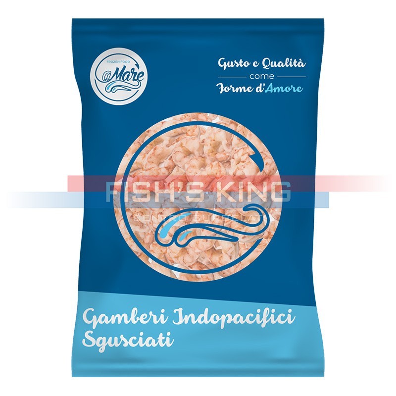 Gamberi Sgusciati Scottati AMARE Surgelati Pezzatura...
