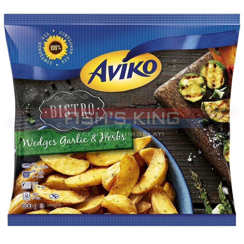 Patate A Spicchi Aromatizzate Surgelate Confezione Da 600 Gr