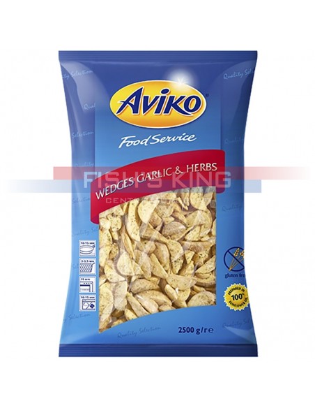 Patate A Spicchi Aromatizzate Surgelate Confezione Da 2,5 Kg