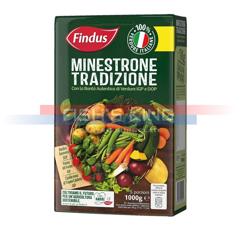 Minestrone Tradizione Surgelato Confezione Da 1 Kg
