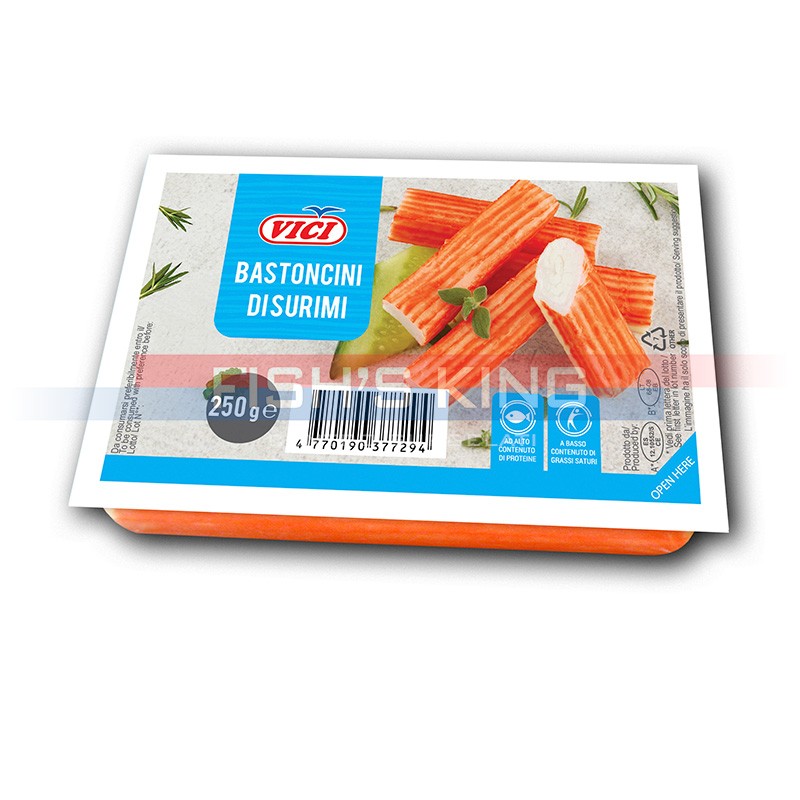 Bastoncini Di Granchio Surgelati Confezione Da 250 Gr