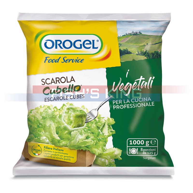 Scarola Cubello Surgelata Confezione Da 1 Kg