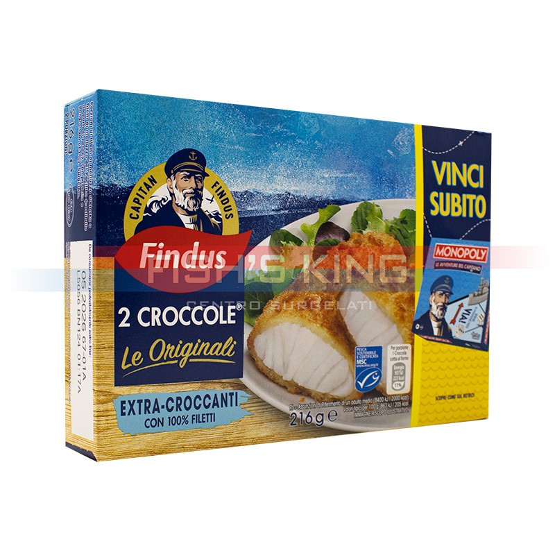 Croccole Di Merluzzo Surgelate Confezione Da 2...