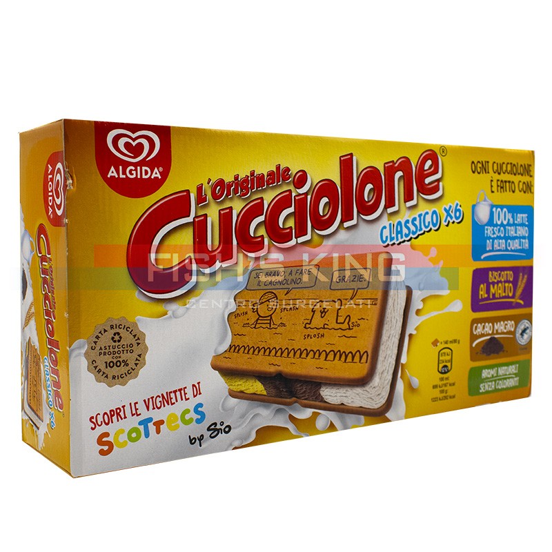 Cucciolone Classico Confezione Da 480 Gr Con 6 Pezzi