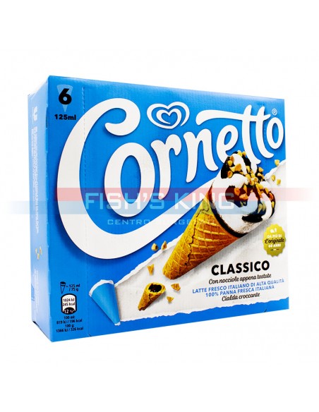 Cornetto Classico Confezione Da 450 Gr Con 6 Pezzi