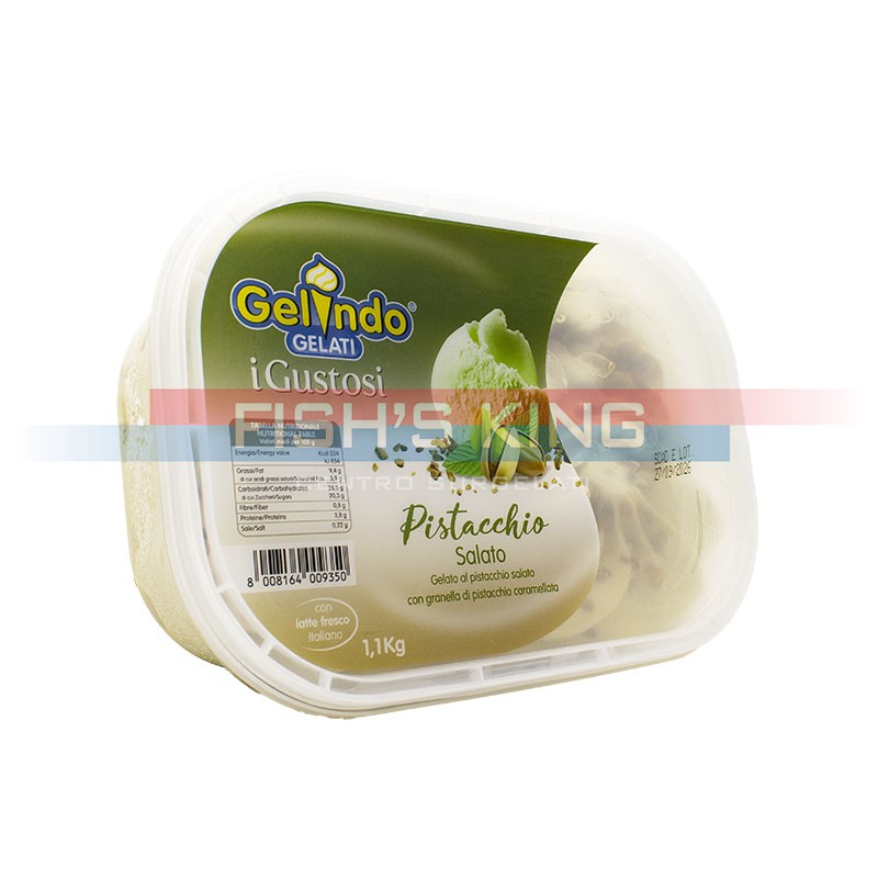 Gelato Artigianale Al Pistacchio Salato Confezione Da 1,100 Kg