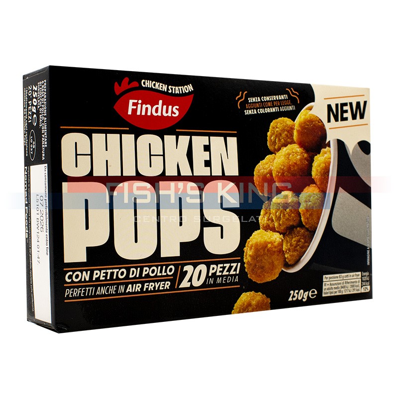 Chicken Pops Surgelati Confezione Da 250 Gr
