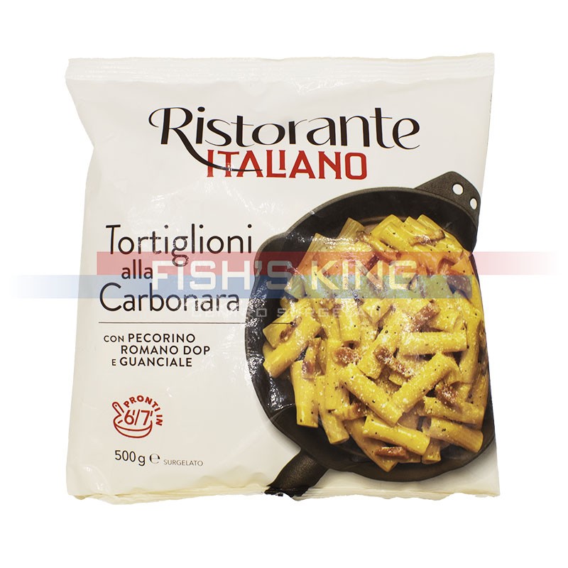 Tortiglioni Carbonara Surgelati Confezione Da 500 Gr