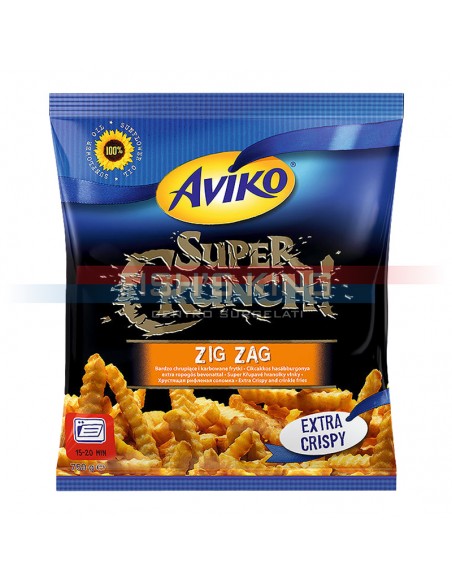 Patate Super Crunch Zig Zag Surgelate Confezione Da 750 Gr