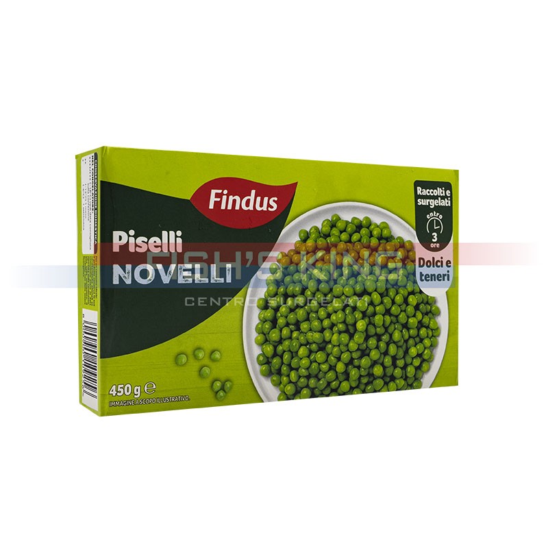 Piselli Novelli Surgelati Confezione Da 450 Gr