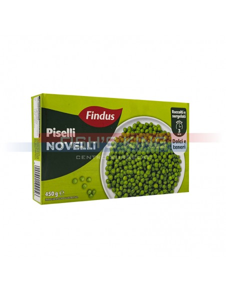 Piselli Novelli Surgelati Confezione Da 450 Gr