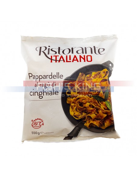 Pappardelle Al Ragù Di Cinghiale Surgelate Confezione Da  550 Gr