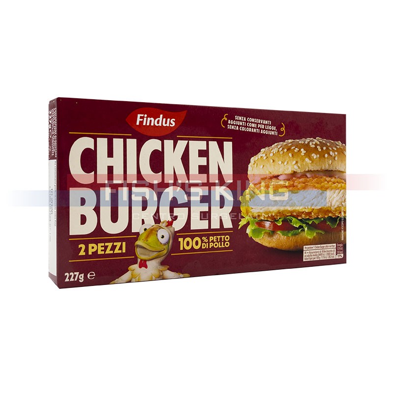 Chicken Burger Surgelato Confezione Da 227 Gr Contenente...