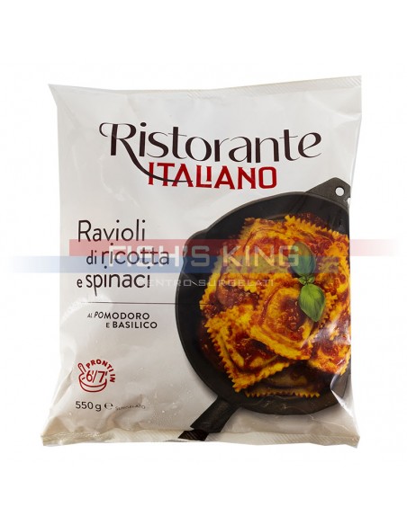 Ravioli Ricotta Spinaci E Pomodoro Surgelati Confezione Da 550 Gr