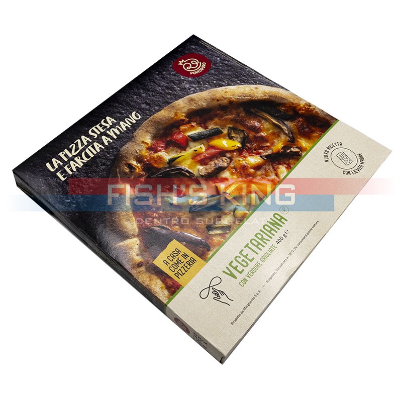 Pizza Vegetariana Surgelata Confezione Da 400 Gr
