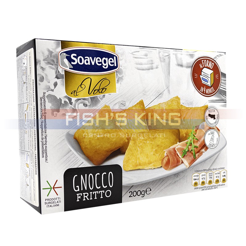 Gnocco Fritto Surgelato Confezione Da 200 Gr