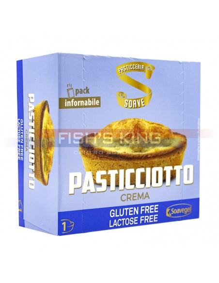 Pasticciotto Alla Crema Senza Glutine E Lattosio Surgelato Confezione Da 90 Gr