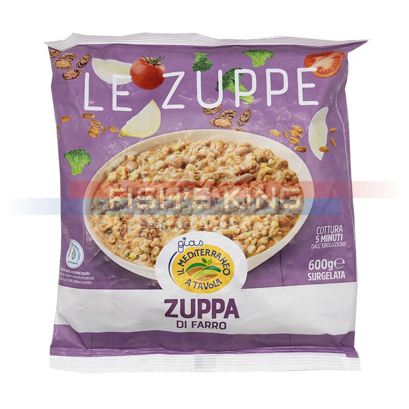 Zuppa Di Farro Surgelata Confezione Da 600 Gr