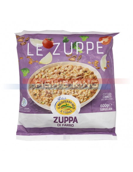 Zuppa Di Farro Surgelata Confezione Da 600 Gr