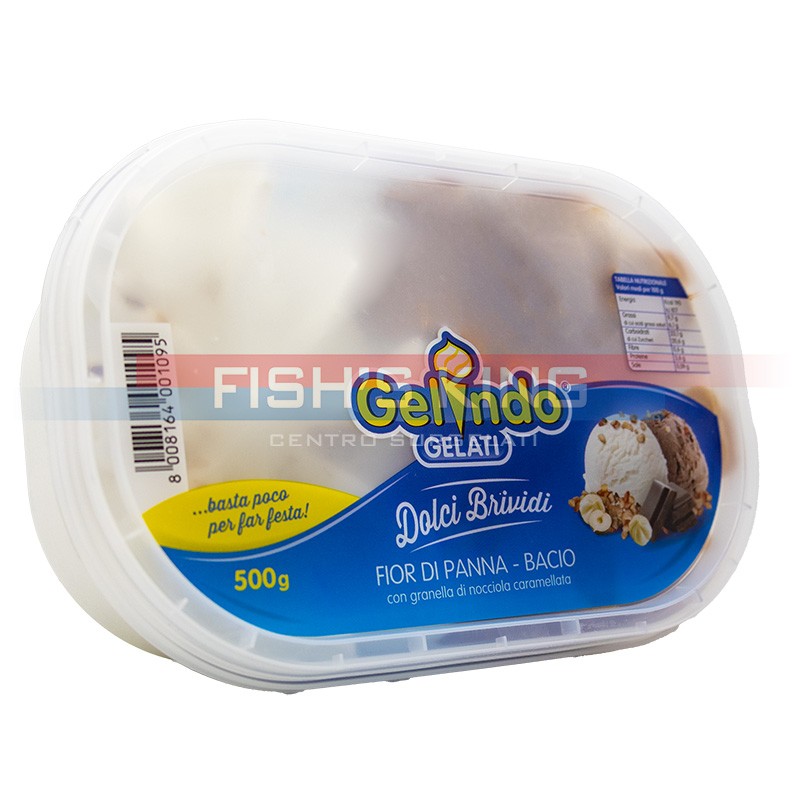 Gelato Fior Di Panna E Bacio Confezione Da 500 Gr