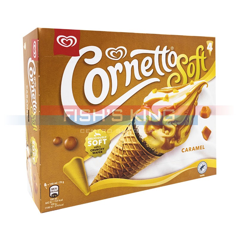 Cornetto Soft Vaniglia E Caramello Confezione...