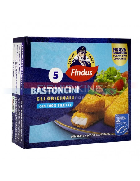 Bastoncini Surgelati Confezione Da 125 Gr Con 5 Pezzi