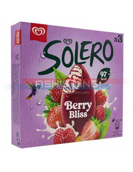 Gelato Solero Berry Bliss Confezione Da 3 Pz