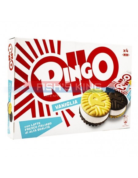 Ringo Gelati Vaniglia Confezione Da 160 Gr Con 4 Pezzi