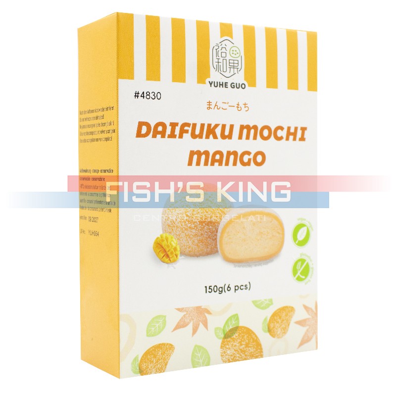 Mochi Al Mango Surgelati Confezione Da 6 Pezzi
