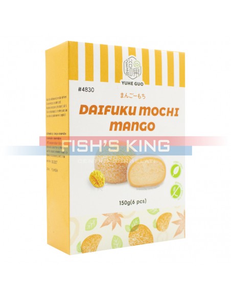 Mochi Al Mango Surgelati Confezione Da 6 Pezzi